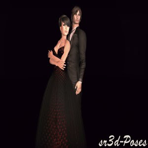 formal couple poses