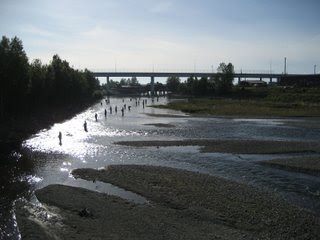 Ship Creek in Anchorage, Alaska