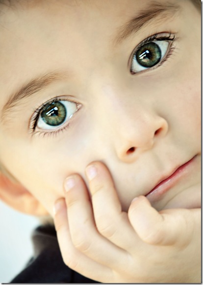beautiful green eyes
