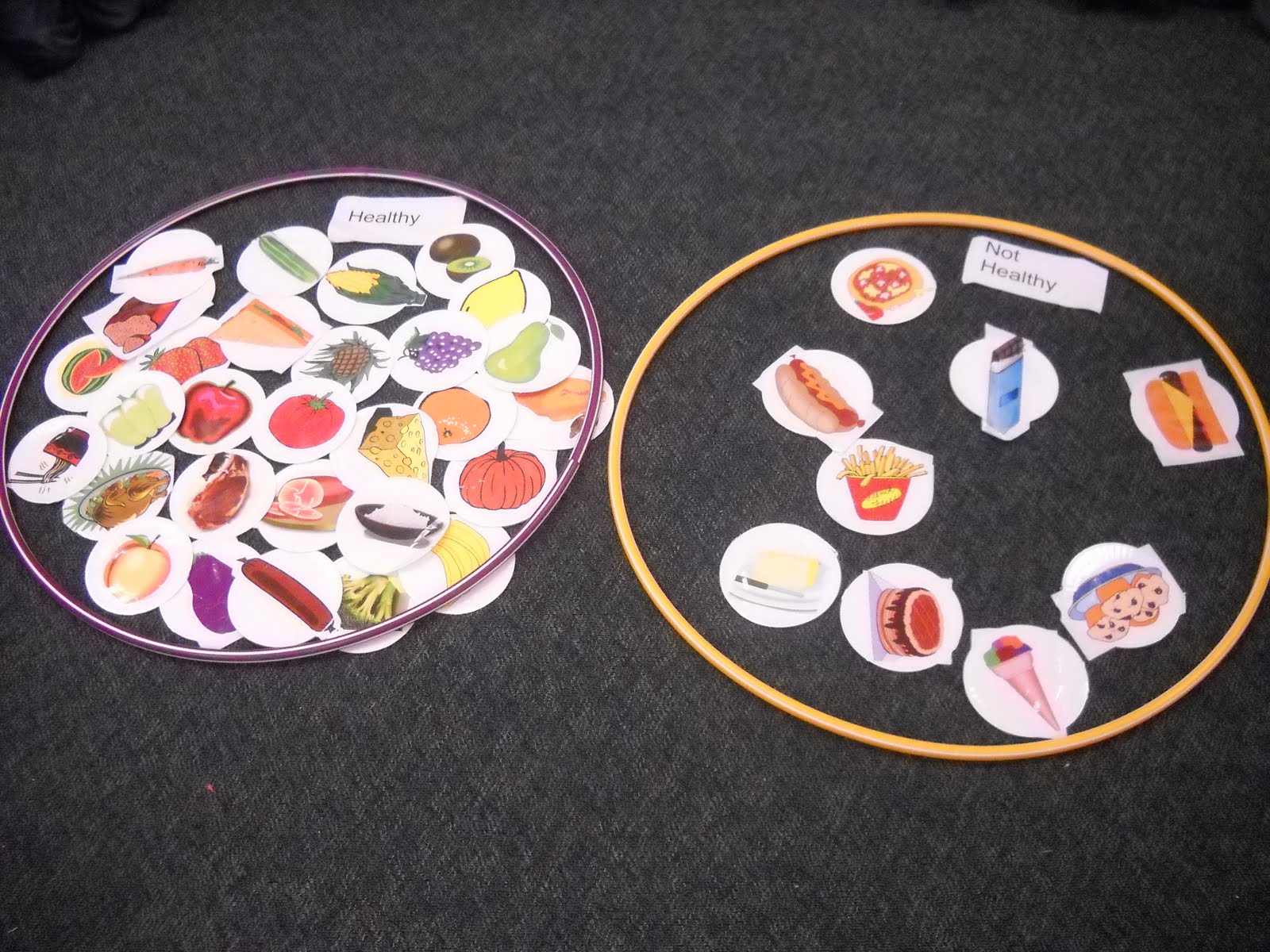 Healthy food speech picture