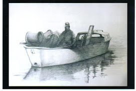 Il pescatore di perle, Grafite su carta, 2005, 50x70cm