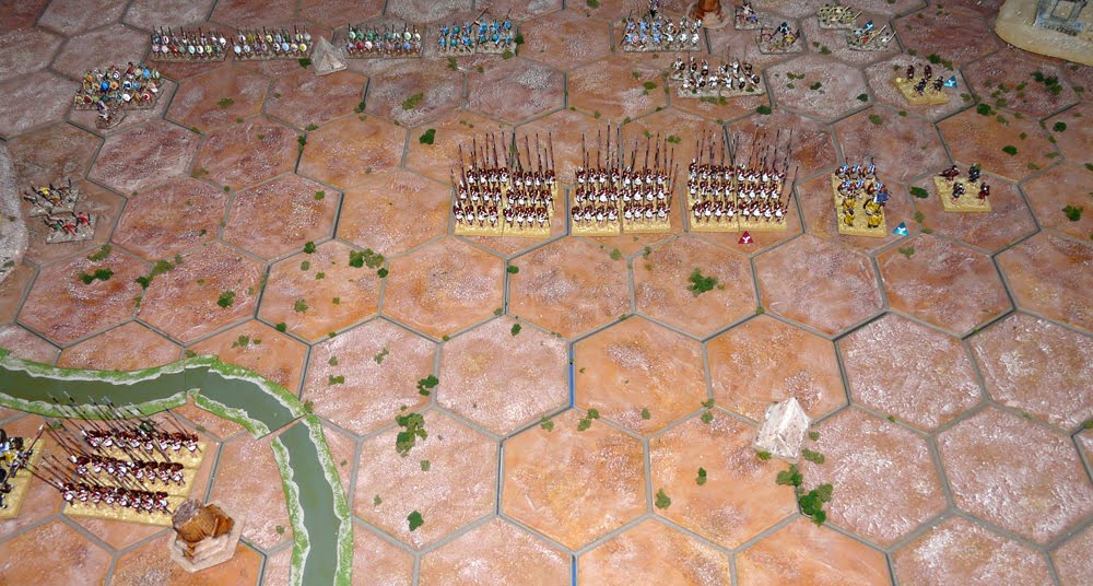 Voyages à travers le temps Commands & Colors Ancients Bataille de