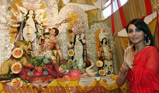 Rani Mukherjee Durga Puja
