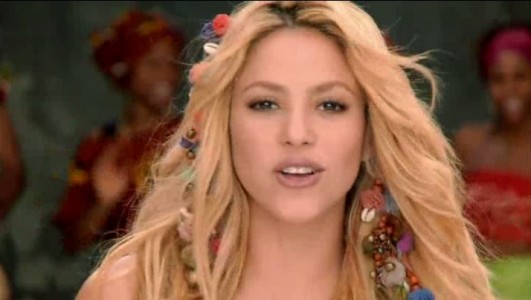 Shakira Waka Waka. Website : shakira.com
