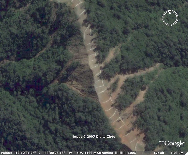 Blog de Camisea Using Google Earth to See Pipeline Erosion