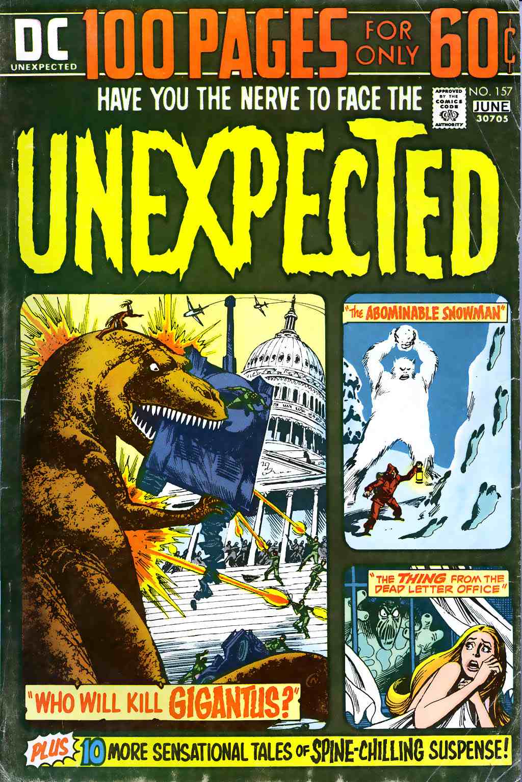 DC 100Page Super Spectacular Comic Books The Unexpected 157