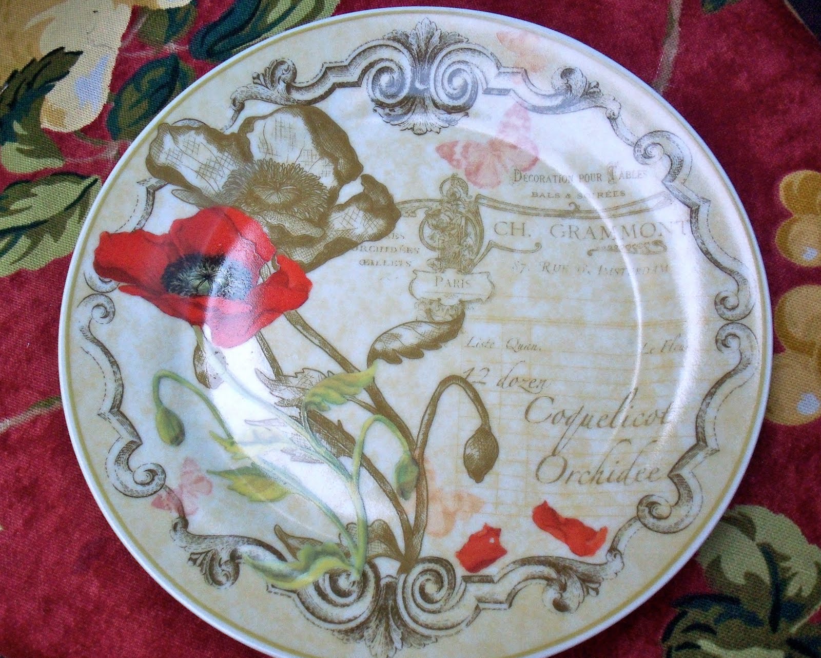 My Heart with Pleasure Fills Story of the plates and my plate wall project