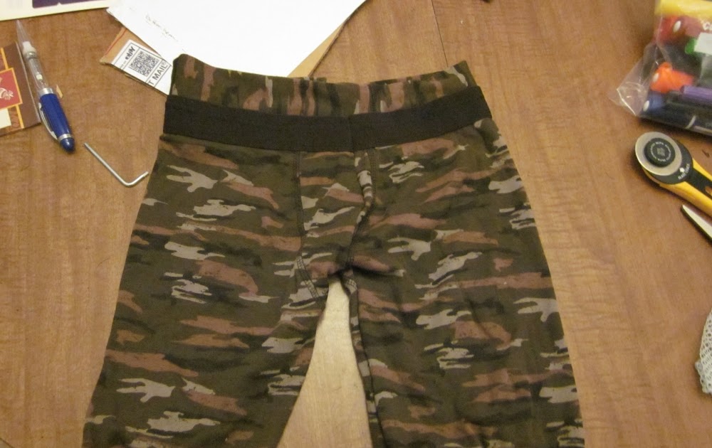 The Idea of Cake Upcycling Unused Men's Underwear into Baby Yoga Pants