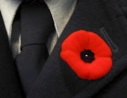 Poppy protocol. The poppy should be worn as close to the heart as possible . (lest we forget)