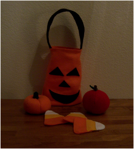 Art Threads Wednesday Sewing Halloween Bag