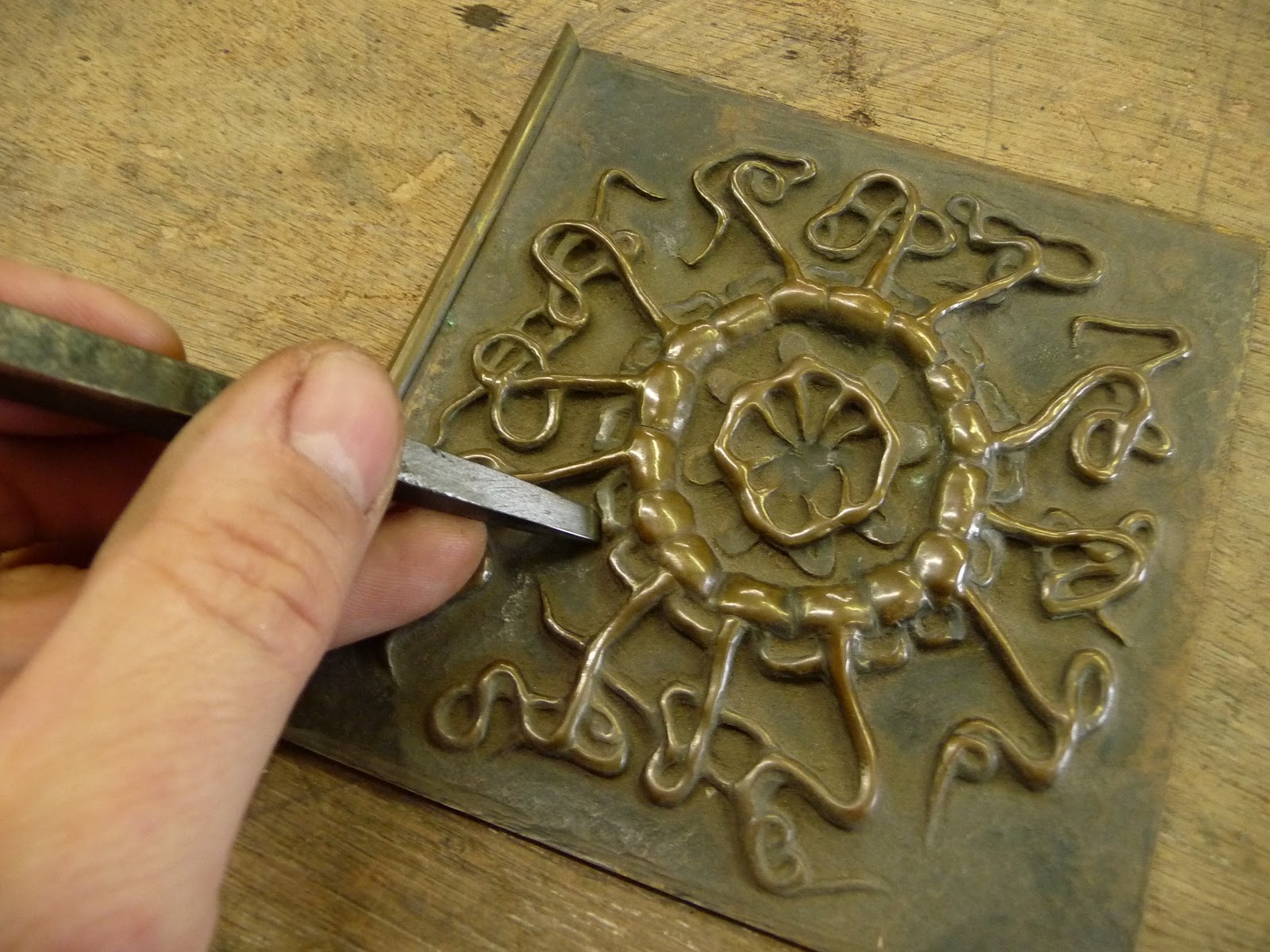 Metal Art and Sculpture: Repousse and Chasing Techniques