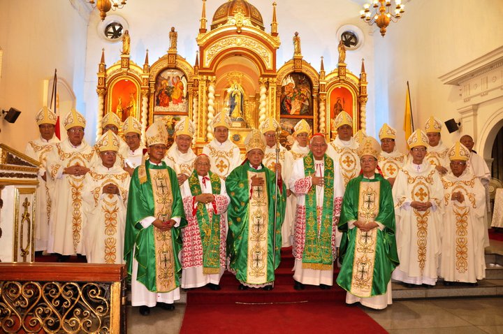 in greeting Pasig Bishop Francisco C. San Diego a Happy 75th birthday at