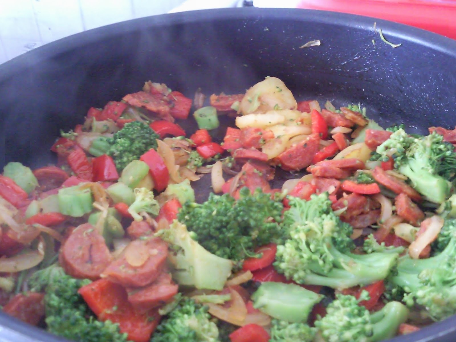 Anne's Kitchen Chorizo side dishes (aka fridge surprise!)