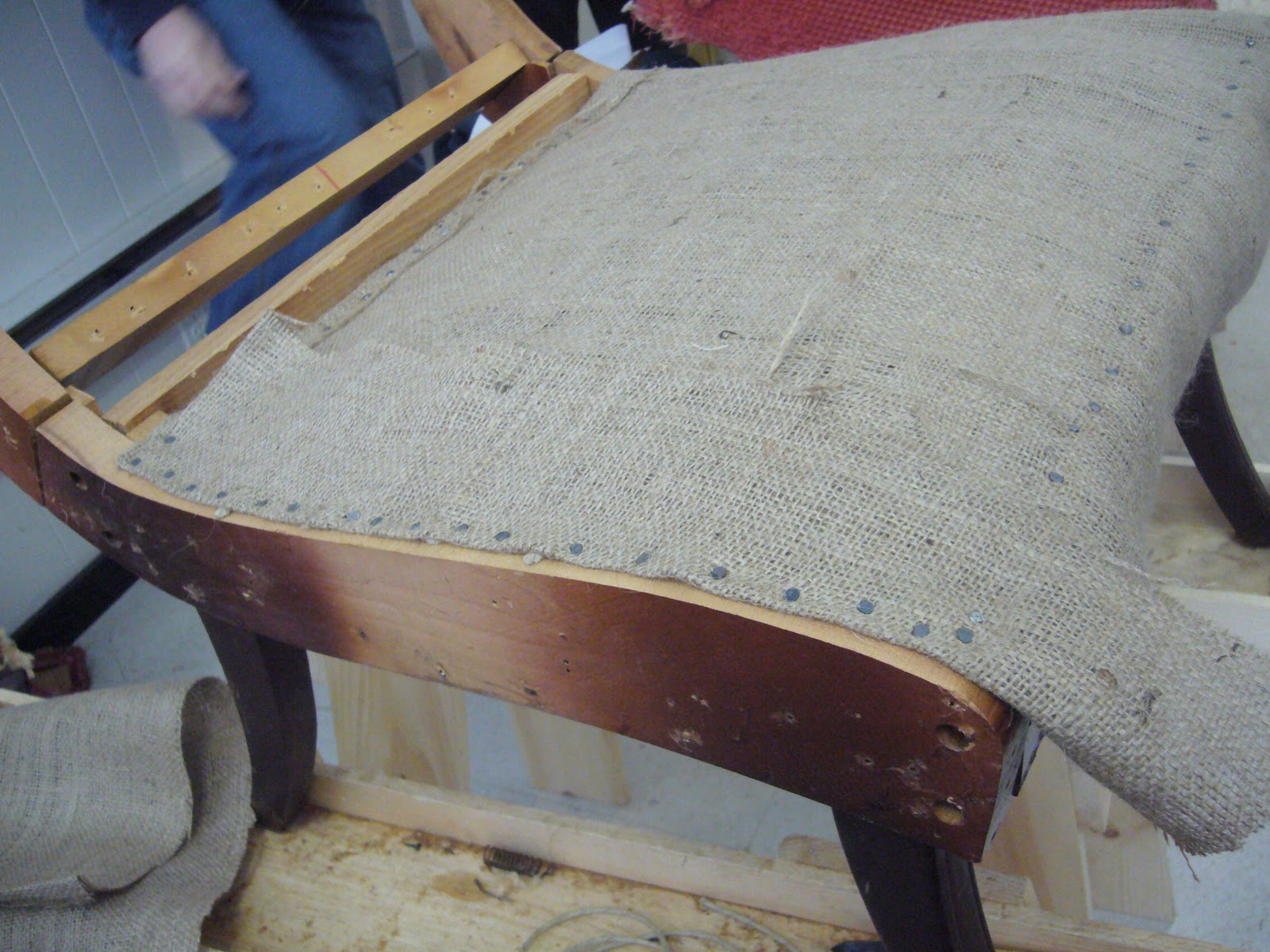 Temporary Nest Upholstery Class Week 2