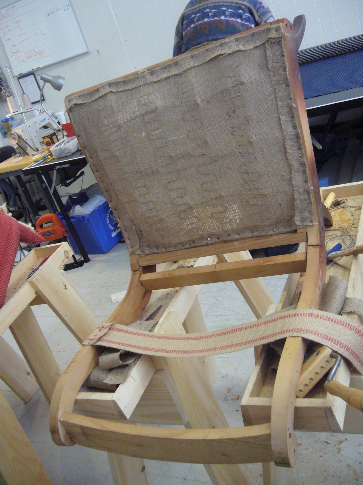 Temporary Nest Upholstery Class Week 2