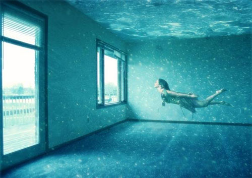 Breathtaking Underwater Apartment Photo Manipulation Photoshop tutorial