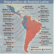 MAPA POLITICO DE AMERICA LATINA...