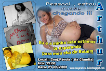 "Convite de Chá de Bebê"