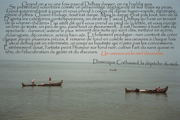 PASCAL DELHAY vu par Dominique Crébassol de la Dépêche du Midi