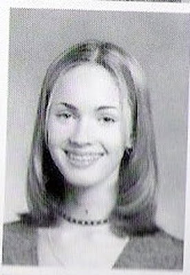 Megan Fox in the 7th grade at John Hopkins Middle School when the photo was 