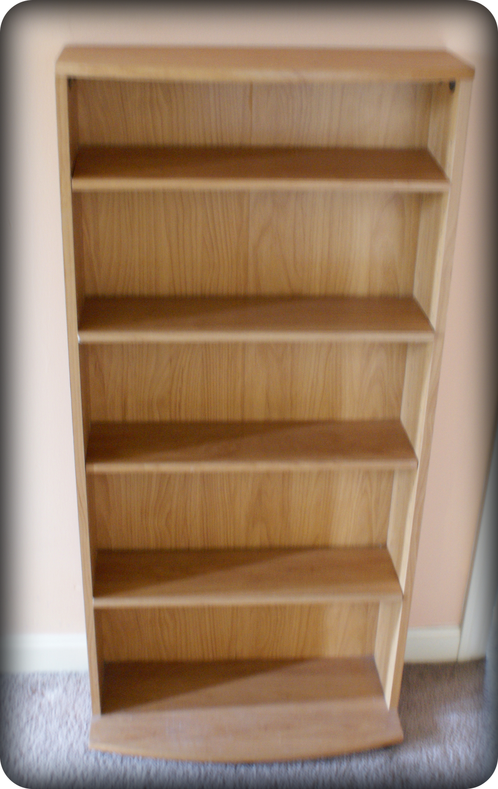 Garage Sale Bookshelf Makeover; Frugal, Flowery, Fabulous