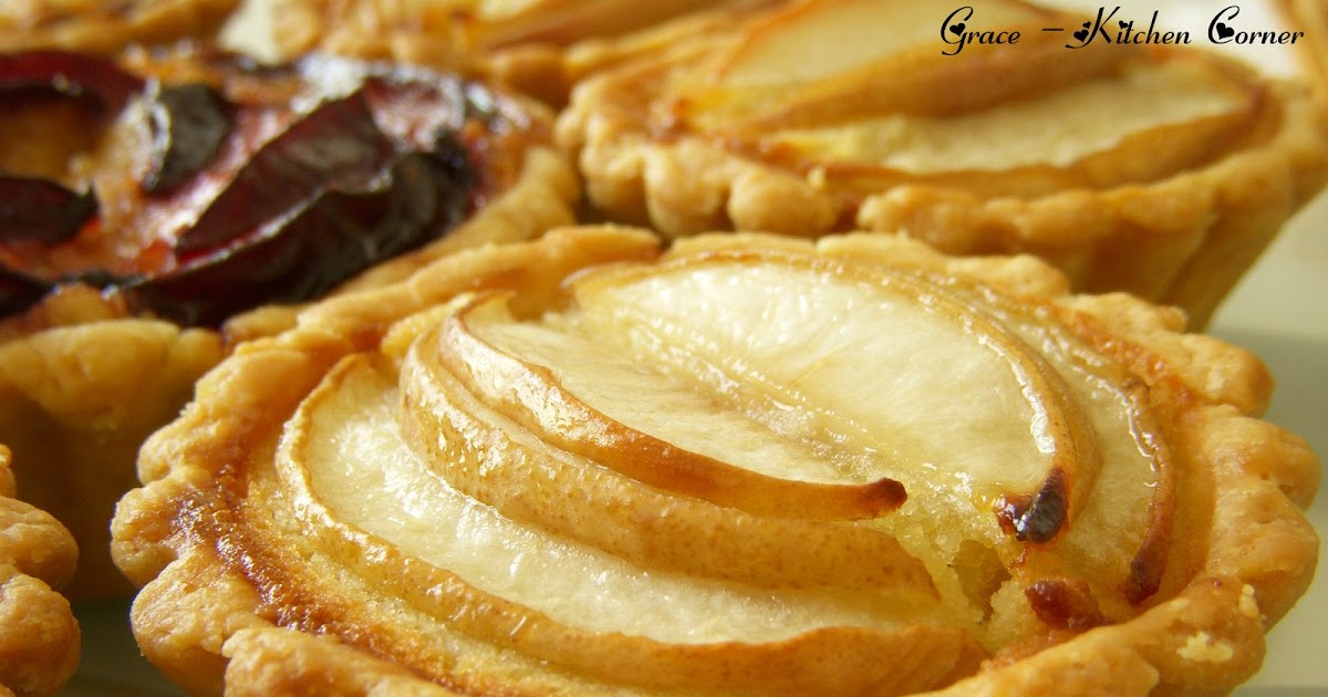 Kitchen Corner Nectarine & Plum Tart