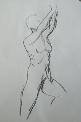 Left-handed Life Sketch (Royal Academy)