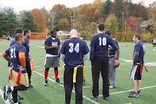 YES Network Plays Football at the Stamford YMCA