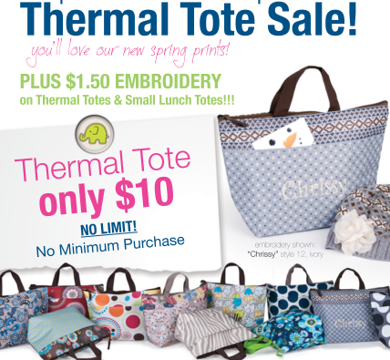 Thirty One Thermal Tote. Large Thermal Totes are only
