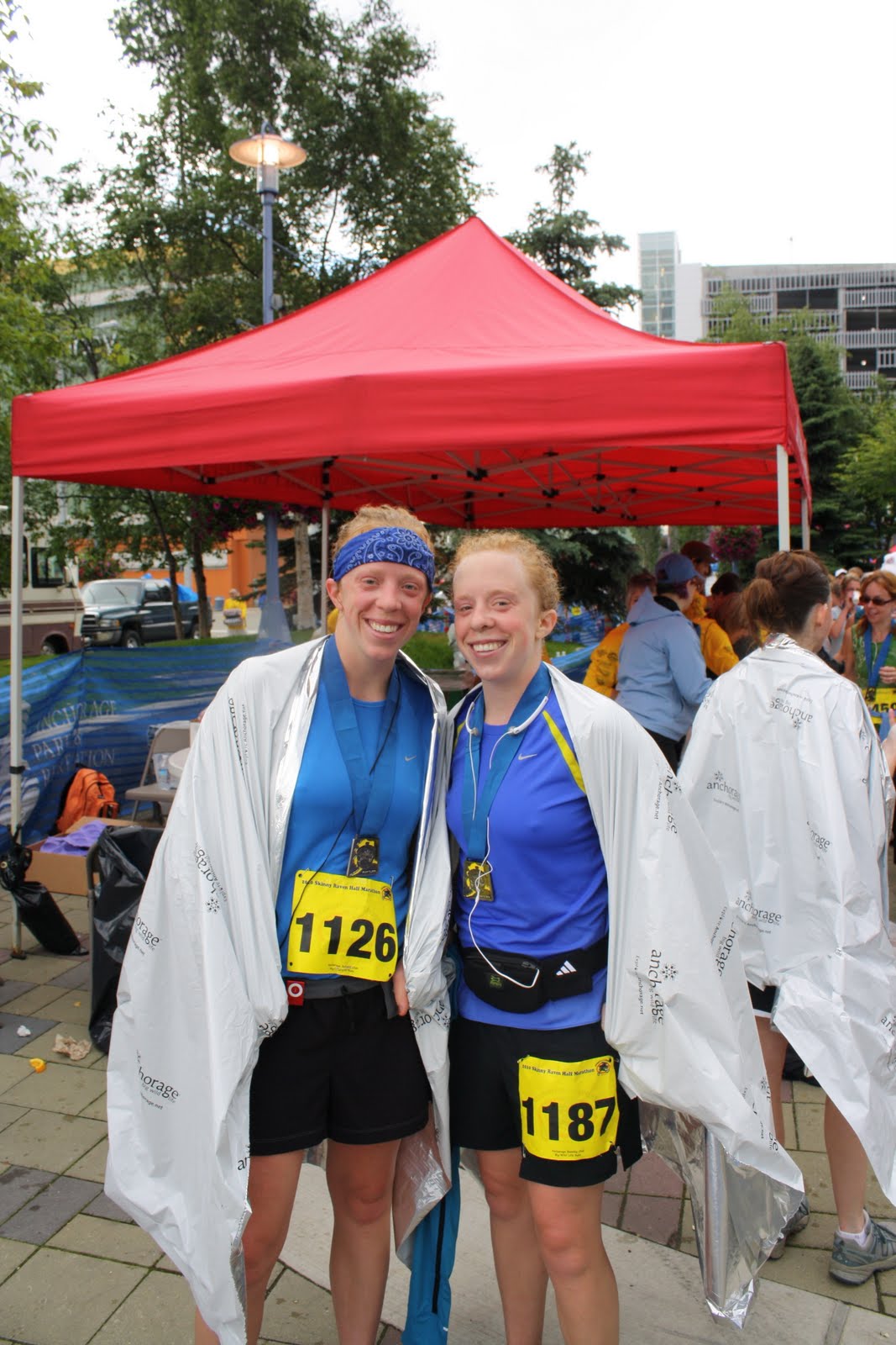 3000 miles north & back Skinny Raven Half Marathon