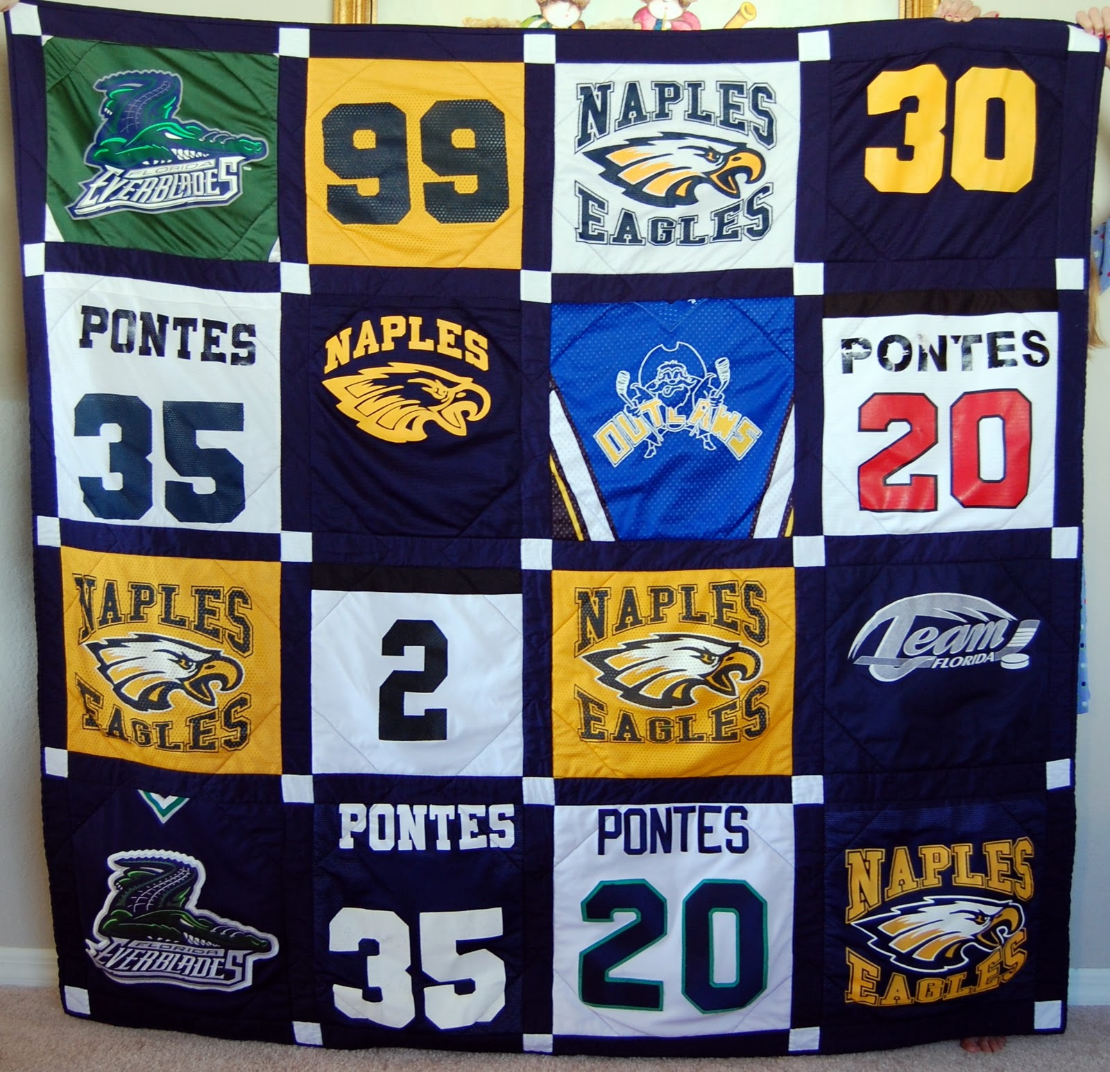 Hockey Quilts Because I'm Me