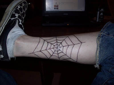 spiderweb tattoo. If you like this tattoo