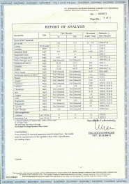 Hexagon Test Lab Result from Sucofindo