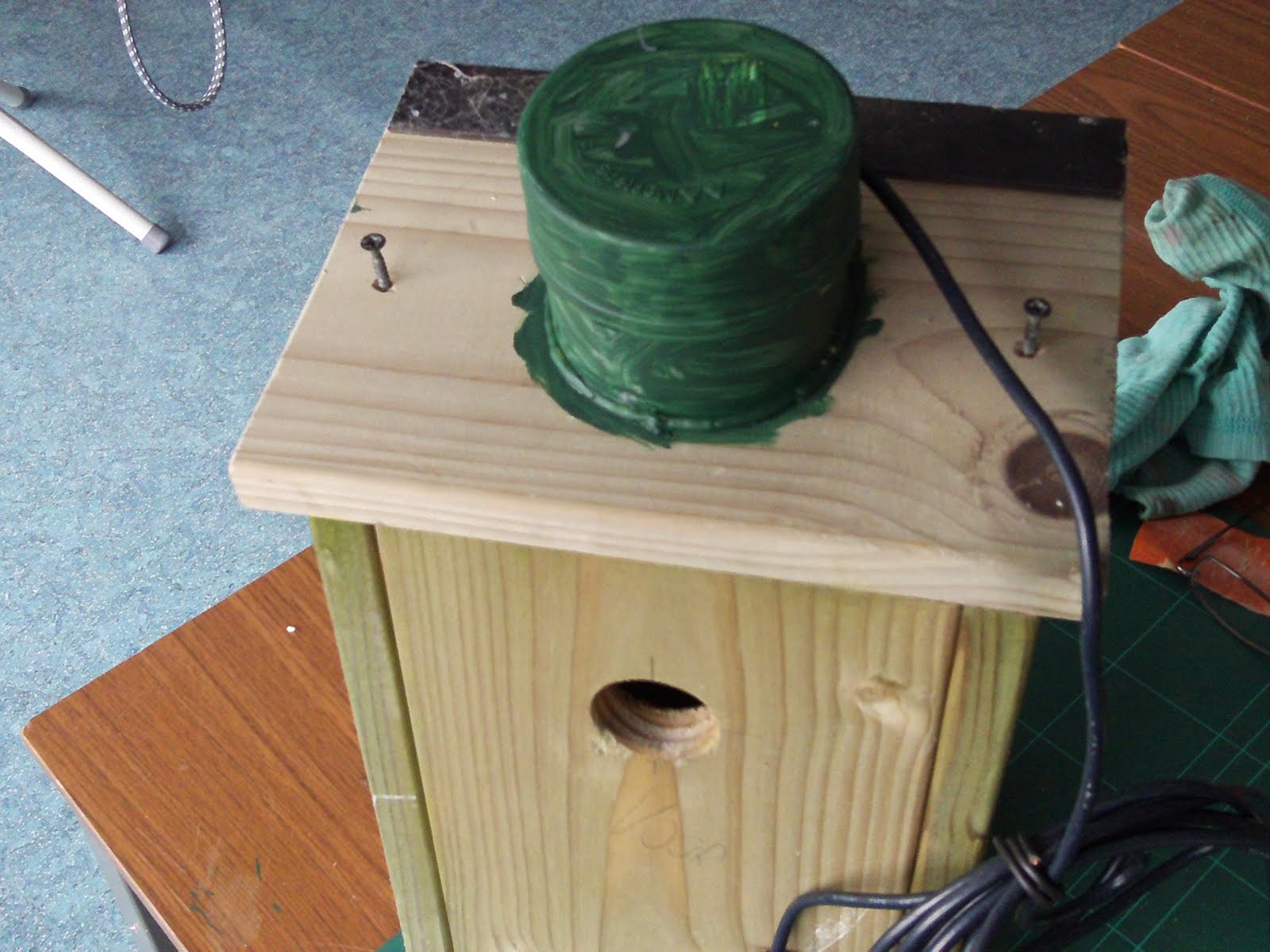 BirdHouseCam BirdHouse 2011 The making of......