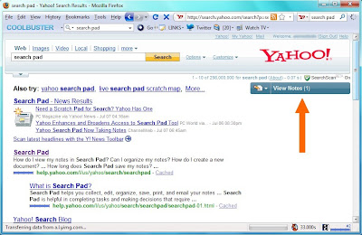 Search Pad
