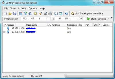 SoftPerfect Network Scanner