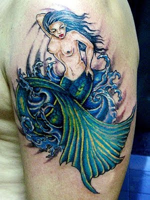 sexy mermaid tattoos