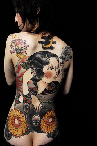 yakuza tattoo. Yakuza Tattoo Girls