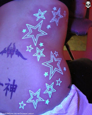 star tattoos side body