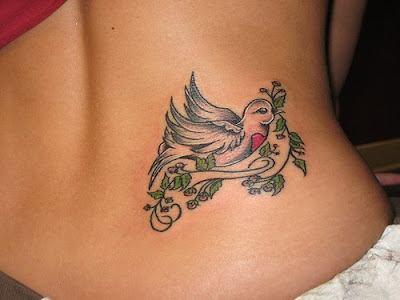 swallow tattoo pictures. Red Swallow Bird Tattoo