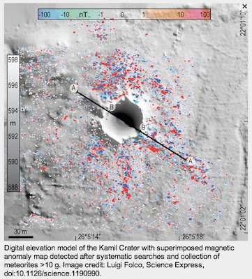 千年隕石坑 撒哈拉沙漠發現千年隕石坑 Kamil Crater 