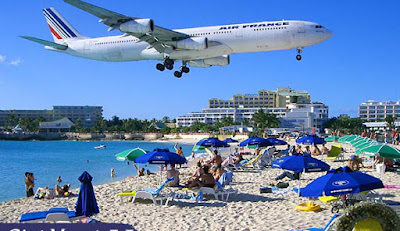  全球最囧海灘 - 聖馬丁島的全球最囧海灘 Maho