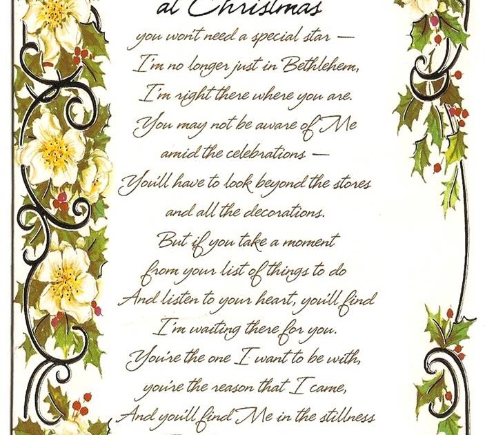 Confessions of a Holiday Junkie! If you look for me at Christmas Poem