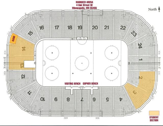 Williams Arena Minnesota Seating Chart