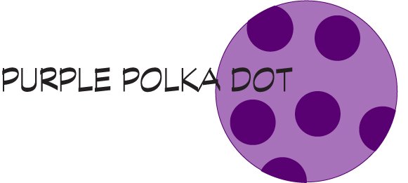 Purple Polka Dot