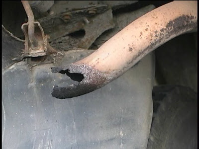Rusted Muffler