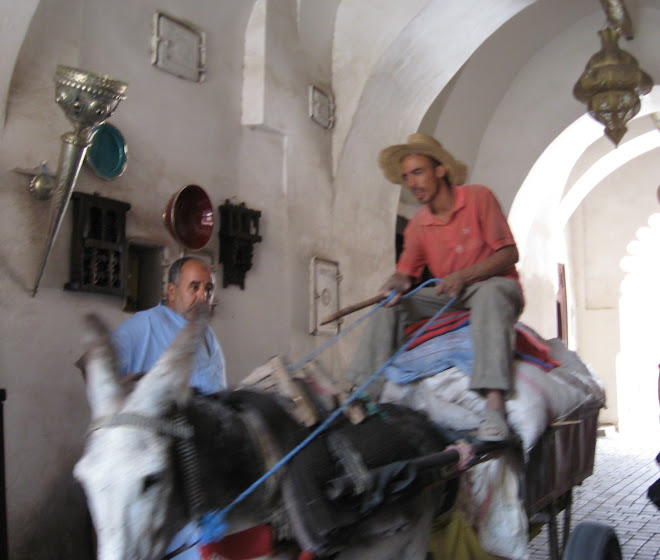 En la medina de Marrakech