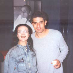 Lucia Vagliviello con Biagio Izzo 2003