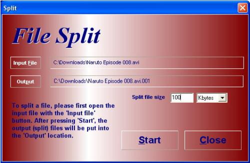 cara menggunakan  hjsplit 