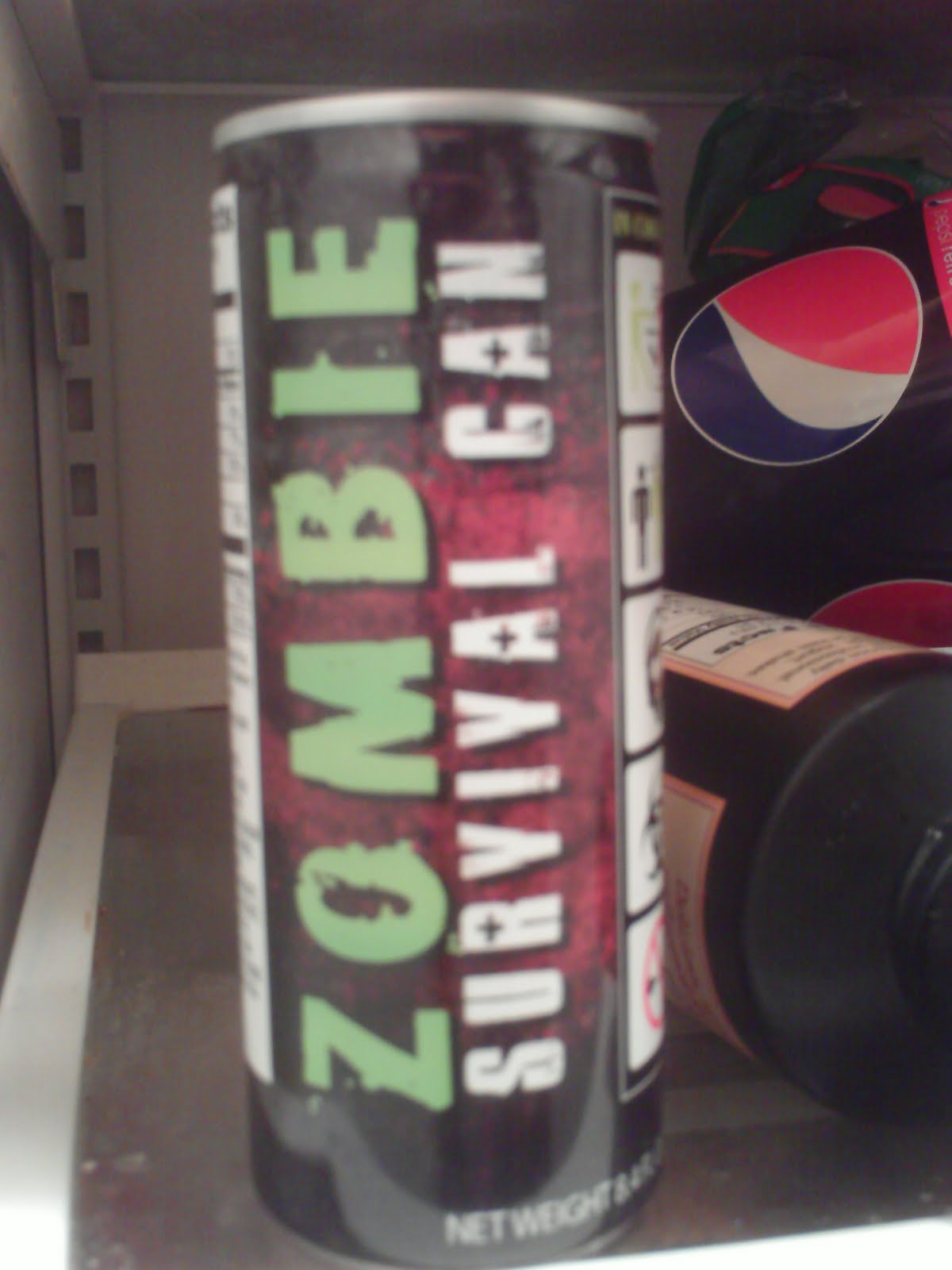 Energy Drink Heaven Zombie survival can